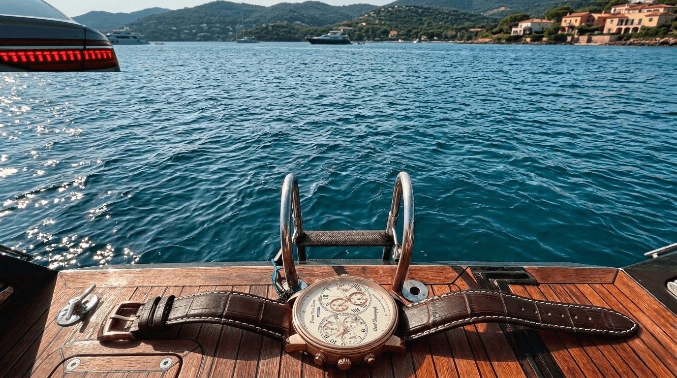 David Van Heim Timewear — Luxury watch lifestyle image Geneva
