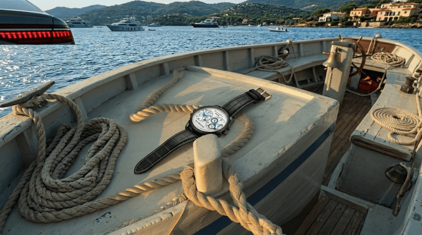 David Van Heim Timewear — Luxury watch lifestyle image Geneva