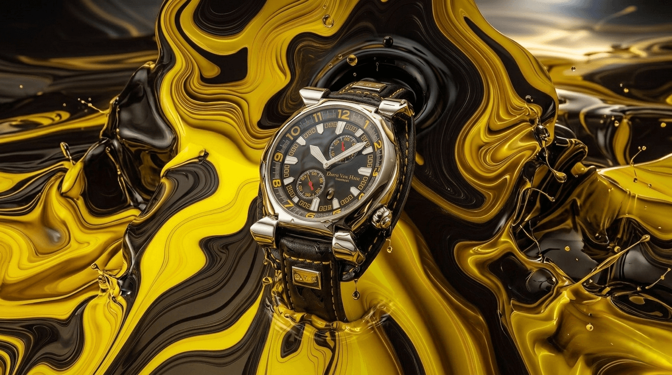 David Van Heim Timewear — Luxury watch lifestyle image Geneva