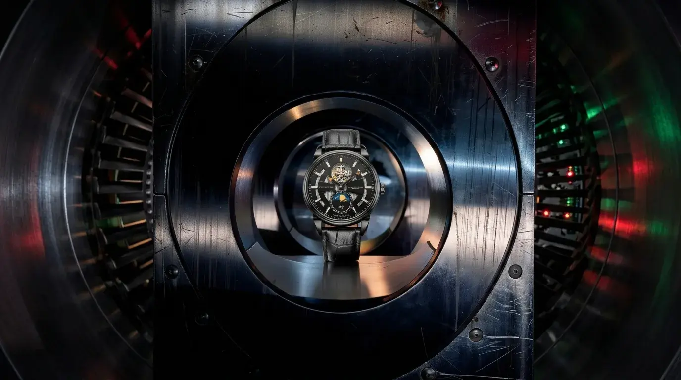 David Van Heim Timewear — Luxury watch lifestyle image Geneva