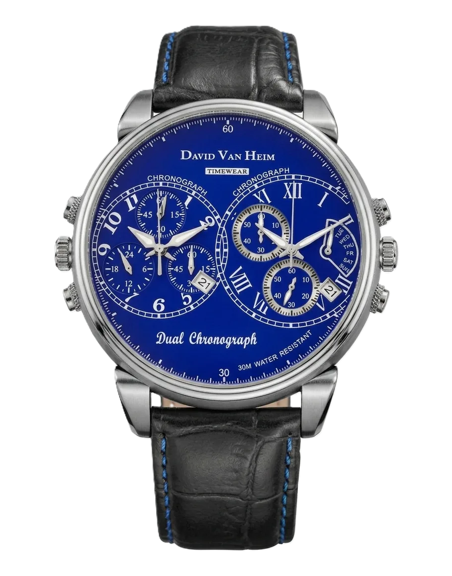 Dual Chronograph VH-43 | Dual Chrono Watch — David Van Heim