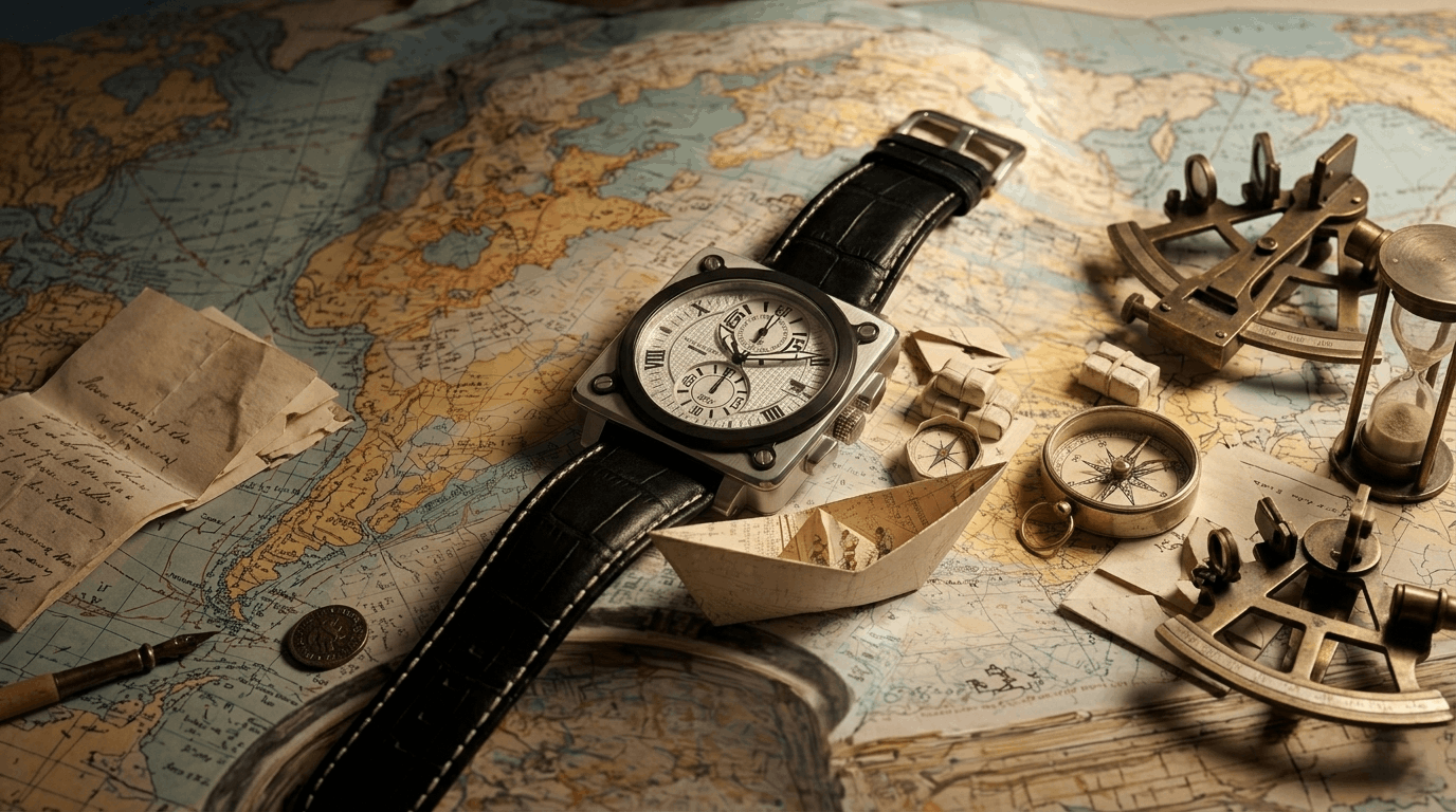David Van Heim Timewear — Luxury watch lifestyle image Geneva