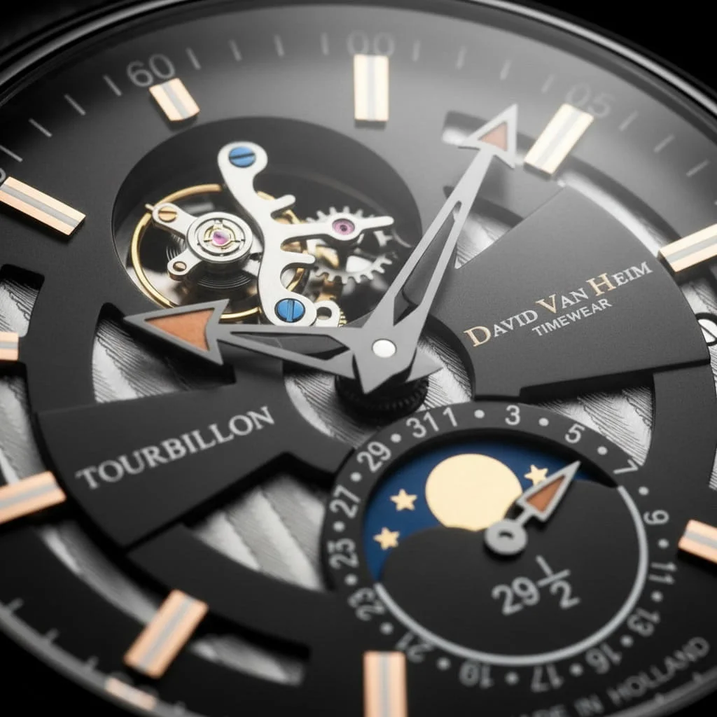 David Van Heim Timewear Geneva — Luxury architectural watch