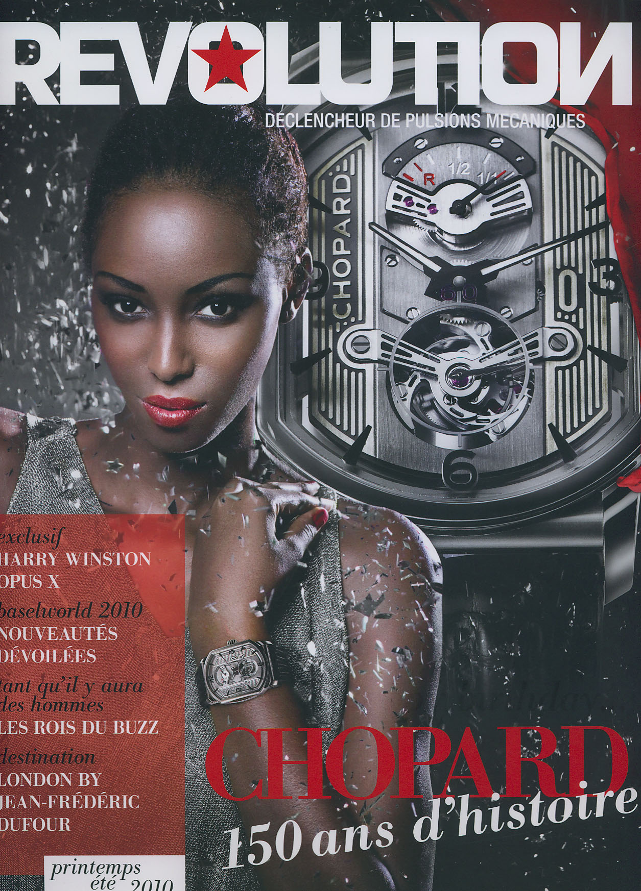 David Van Heim featured in Revolution — luxury watch magazine