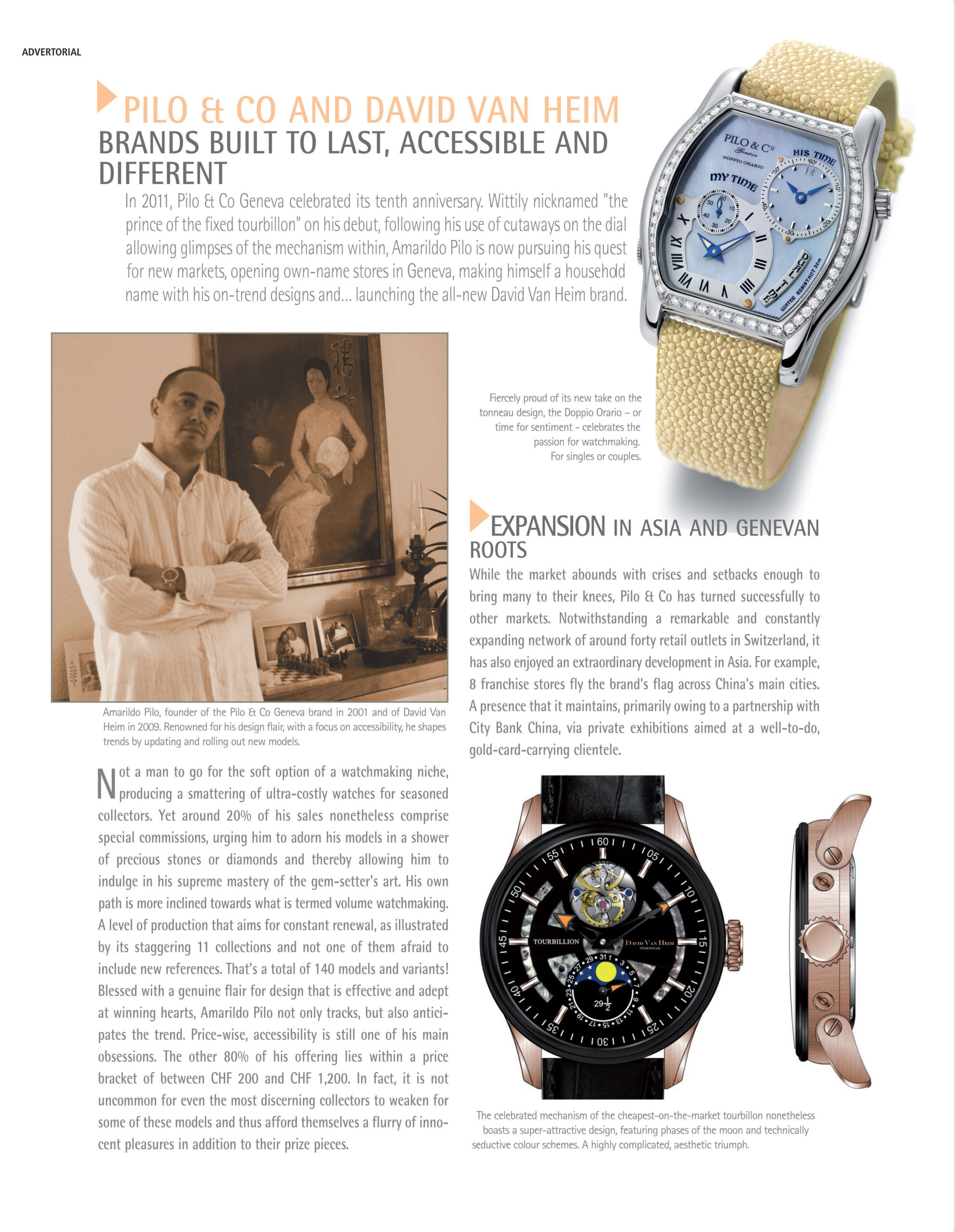 David Van Heim — Swiss Watchmakers Association Geneva