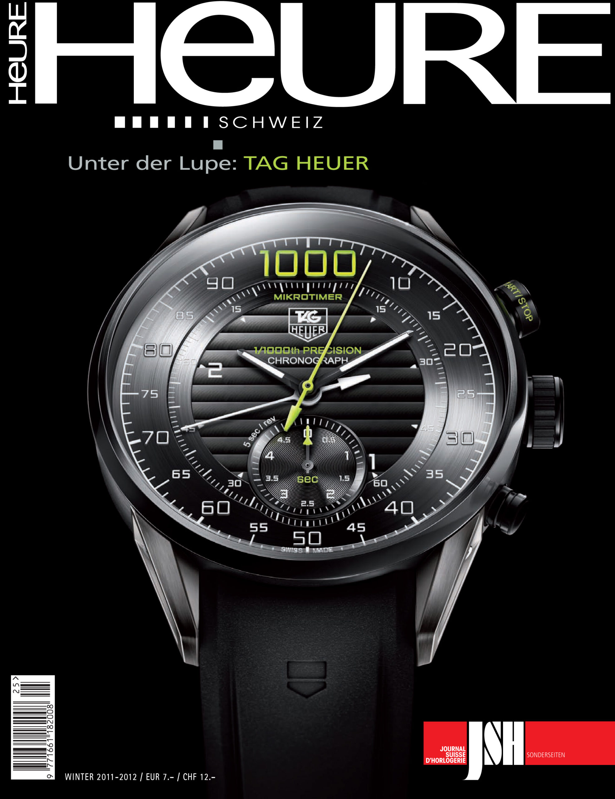 David Van Heim featured in Schweizer Heure — Swiss watch press